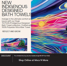 Load image into Gallery viewer, Bath Towels - Reflect and Grow