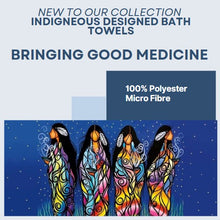 Load image into Gallery viewer, Bath Towels - Bringing Good Medicine