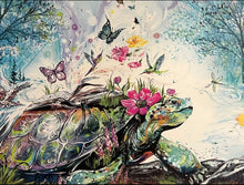 Load image into Gallery viewer, POSTERS -Mystical Turtle - 12&quot;x18&quot;