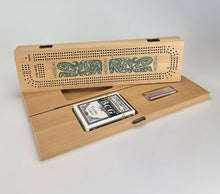 Load image into Gallery viewer, Urban Wolf Cribbage Board