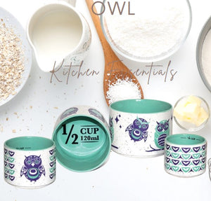 Measuring Cup Set - Owls