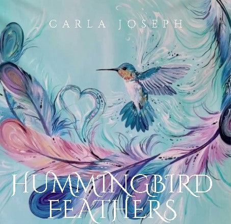 New Fleece Blanket - Hummingbird Feathers