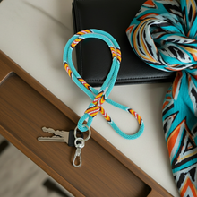 Load image into Gallery viewer, New Beaded Lanyard - Teal
