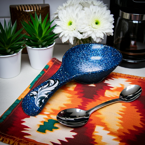 NEW Fancy Feather Spoon Rest