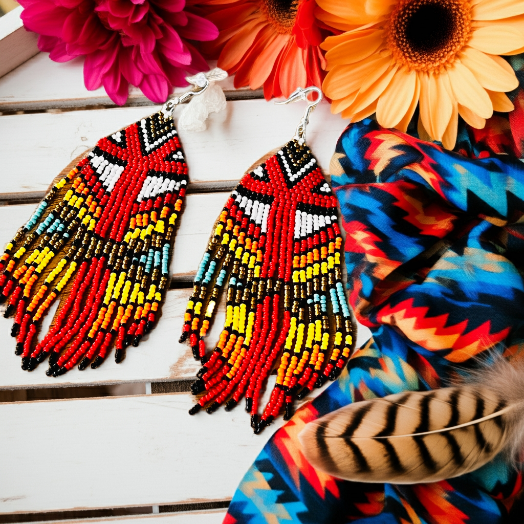 Mocs N More Earrings - Fancy Dancer