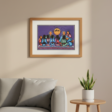 Load image into Gallery viewer, Always For Our Children in wood frame - square