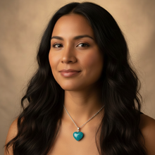 Load image into Gallery viewer, Awasis Heart Necklace – Model Studio