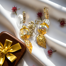Load image into Gallery viewer, Mocs N More Earrings - Golden Leaf Earrings