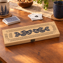 Load image into Gallery viewer, Dining-table cribbage board scene