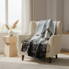 Load image into Gallery viewer, Eagle Moon Blanket - Lifestyle