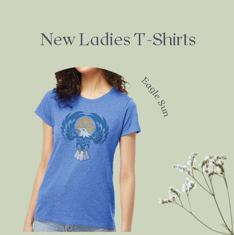 NEW Ladies T-Shirt - Eagle Sun