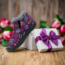 Load image into Gallery viewer, Ojibwe Florals Boots - Indigenous Floral Nylon Boots