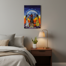 Load image into Gallery viewer, Full Moon Ceremony plaque in bedroom