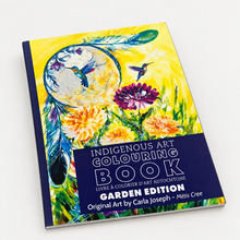 Load image into Gallery viewer, Garden Edition coloring book angled image