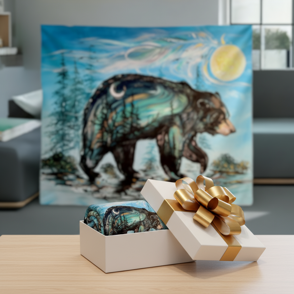 New Fleece Blanket - A Bear's Journey