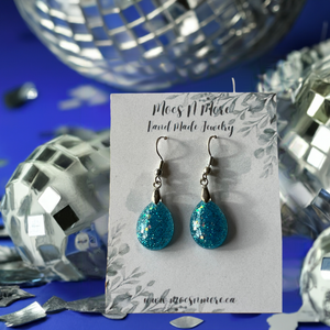 Mocs N More Earrings - Turquoise Teardrop