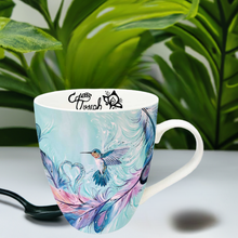 Load image into Gallery viewer, 18 Oz - Signature Mugs - Hummingbird Feathers