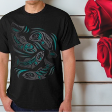 Load image into Gallery viewer, Unisex T-Shirts - Sacred Salmon