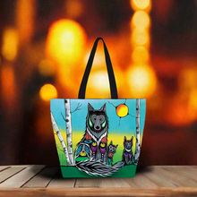 Load image into Gallery viewer, Tote Bags - Wolf Family