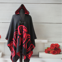 Load image into Gallery viewer, Hooded Fashion Wrap - Formline