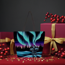 Load image into Gallery viewer, Tote Bags - Sky Dance Inukshuk