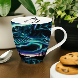 18 Oz - Signature Mugs - Sky Dance Eagle Over Sky