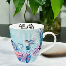 Load image into Gallery viewer, 18 Oz - Signature Mugs - Hummingbird Feathers