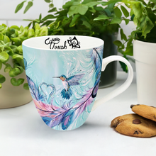 Load image into Gallery viewer, 18 Oz - Signature Mugs - Hummingbird Feathers