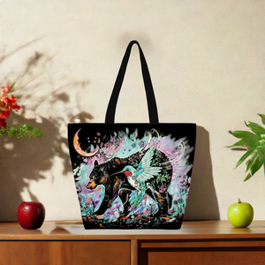 Tote Bags - Hummingbear