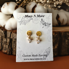 Load image into Gallery viewer, Mocs N More Earrings - Lucky Hummingbird