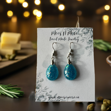 Load image into Gallery viewer, Mocs N More Earrings - Turquoise Teardrop