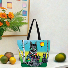 Load image into Gallery viewer, Tote Bags - Wolf Family