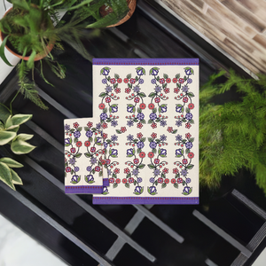 Tea Towels- Indigenous Design Ojibwe Florals