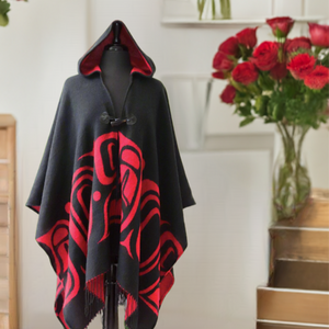 Hooded Fashion Wrap - Formline