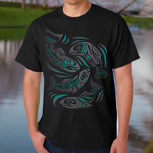 Load image into Gallery viewer, Unisex T-Shirts - Sacred Salmon