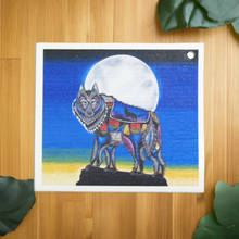 Load image into Gallery viewer, Eco Dish Cloths - Wolf