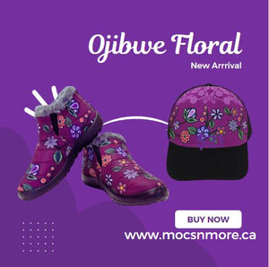 NEW Ojibwe Florals Slip Ons (Shoes)