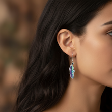 Load image into Gallery viewer, Healing Feather Earrings - Correct Scale Studio