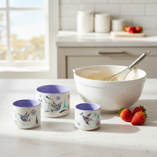 Load image into Gallery viewer, Hummingbird Measuring Cups - Marble Baking