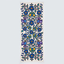 Load image into Gallery viewer, White Floral Garden Eco Scarf by Jim Oskineegish
