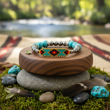 Load image into Gallery viewer, Indigenous bracelet product photography variation 2