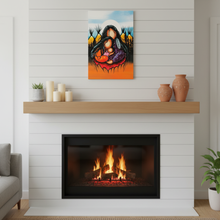 Load image into Gallery viewer, Intergenerational Healing plaque above fireplace