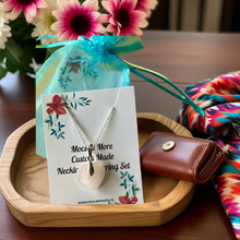 Load image into Gallery viewer, Rose Quartz Heart Necklace - Authentic Gemstone Pendant