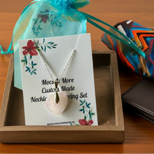 Load image into Gallery viewer, Rose Quartz Heart Necklace - Authentic Gemstone Pendant