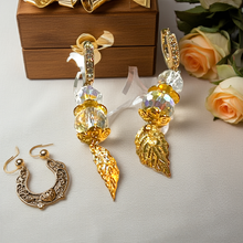 Load image into Gallery viewer, Mocs N More Earrings - Golden Leaf Earrings