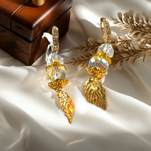Load image into Gallery viewer, Mocs N More Earrings - Golden Leaf Earrings