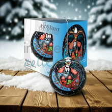 Load image into Gallery viewer, New Indigenous Glass Ornaments - Blessed