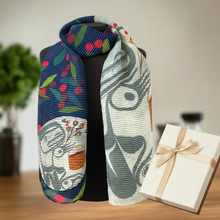 Load image into Gallery viewer, Eco Scarf - Berry Picker In the Moon