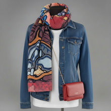 Load image into Gallery viewer, Eco Scarf - Sleeping Bears