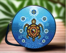 Load image into Gallery viewer, Drum Bags - Medicine Turtle 17&quot;